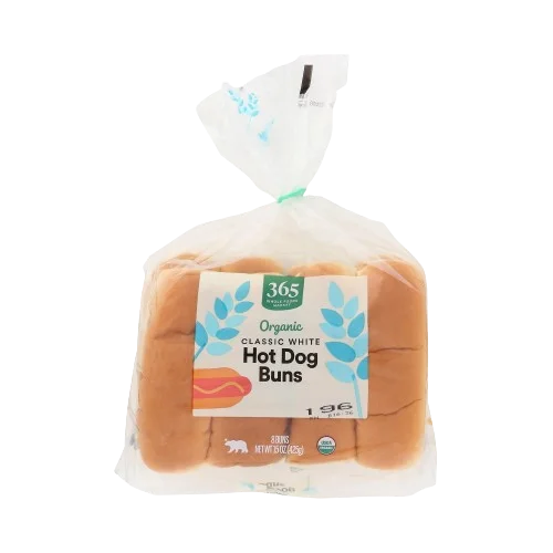 365 By Wholefoods Organic Hot Dog Buns