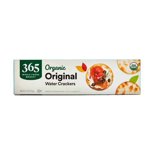 365 By Wholefoods Organic Original Water Crackers