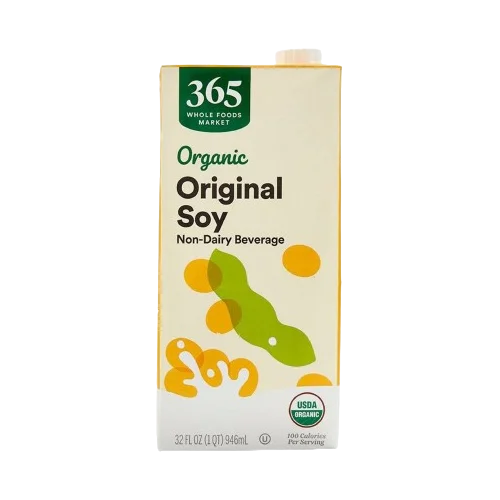 365 By Wholefoods Organic Plain Soymilk