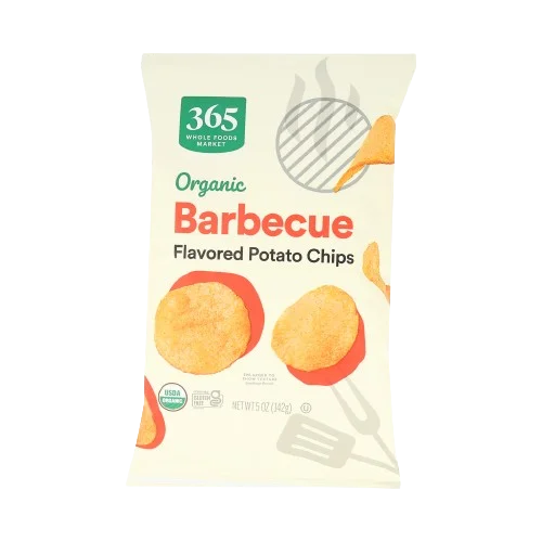365 By Wholefoods Organic Potato Chips Barbecue