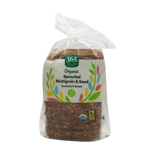 365 By Wholefoods Organic Sprouted Multigrain & Seed Sandwich Bread