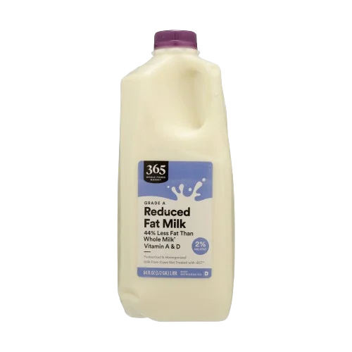 365 By Wholefoods Reduced Fat Milk (With Vitamin A & D)