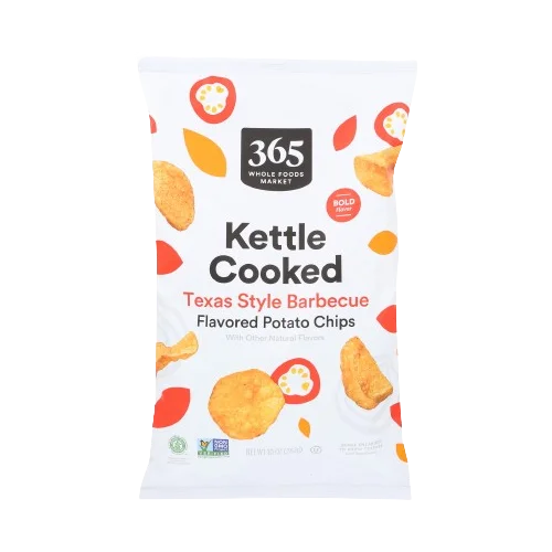 365 By Wholefoods Texas Barbecue Kettle Potato Chips