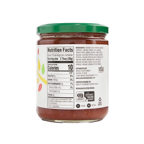 365 By Wholefoods Organic Salsa