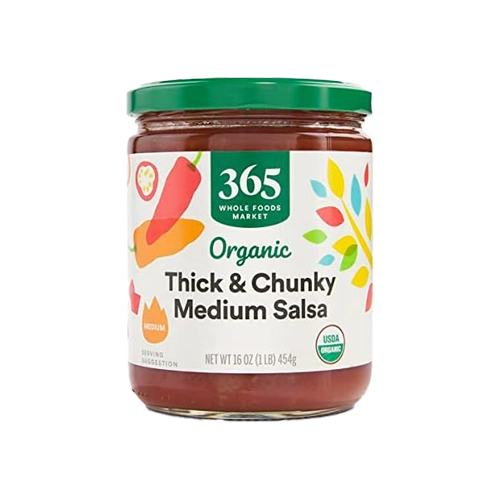 365 By Wholefoods Organic Thickand Chunky Medium Salsa