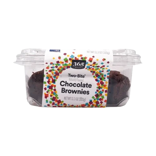 365 By Wholefoods Two Bite Brownies