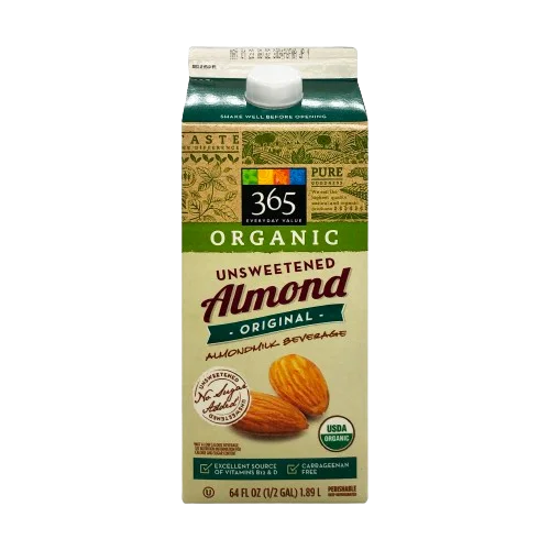 365 By Wholefoods Unsweetened Almondmilk