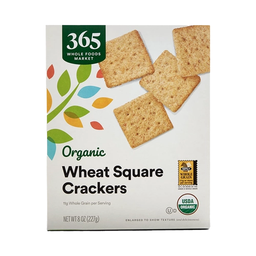 365 By Wholefoods Organic Wheat Squares