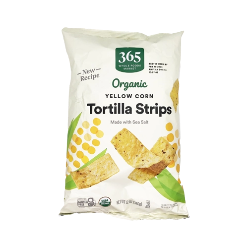 365 By Wholefoods Organic Yellow Corn Tortilla Strips