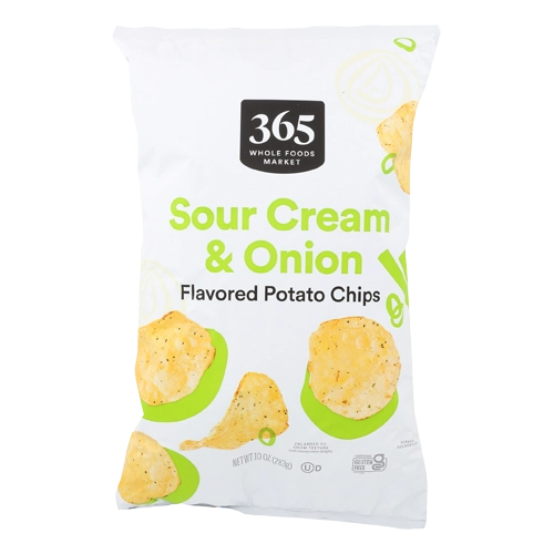 365 By Wholefoods Sour Cream & Onion Potato Chips
