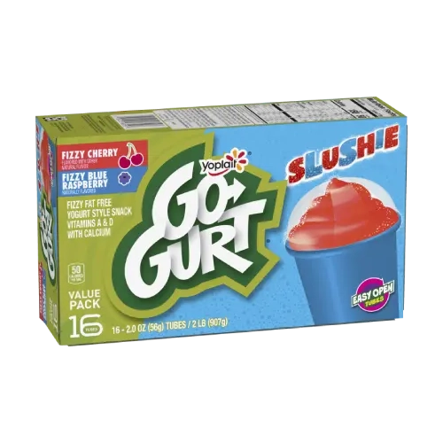 Yoplait Go-GURT Blue Raspberry & Cherry