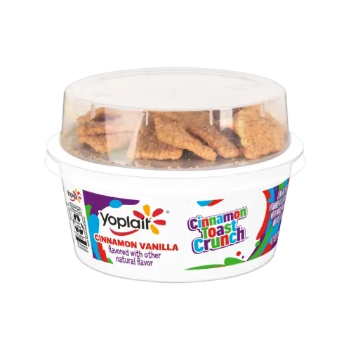 Yoplait Yogurt & Kid Cinnamon Toast Crunch Cereal Snack