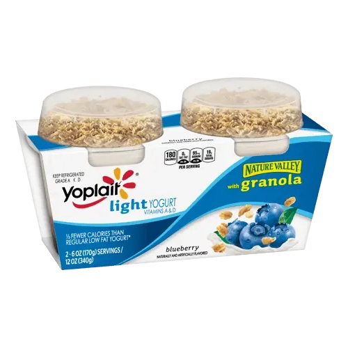 Yoplait Blueberry with Granola