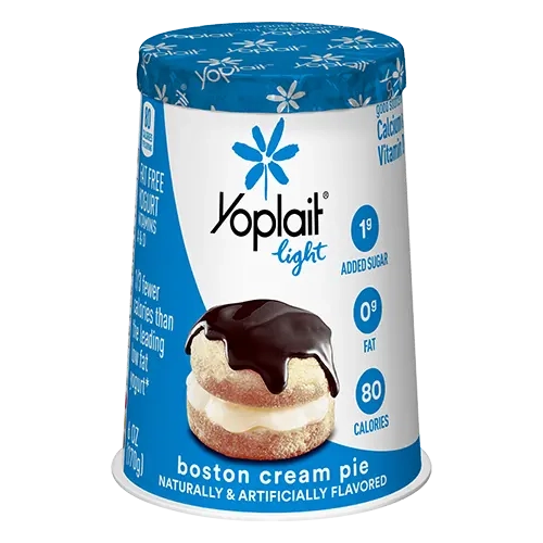 Yoplait Light Single Serve Boston Cream Pie