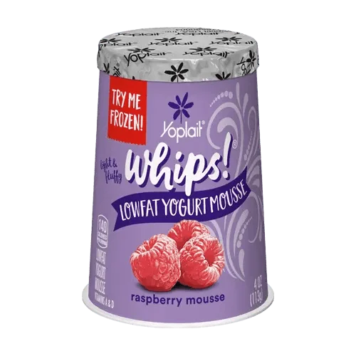 Yoplait Whips! Raspberry Mousse
