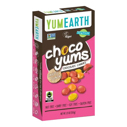 Yum Earth Candy  Choco Yums™ Crisped Quinoa