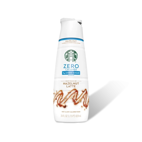 Starbucks Creamers Hazelnut Flavored Zero Creamer