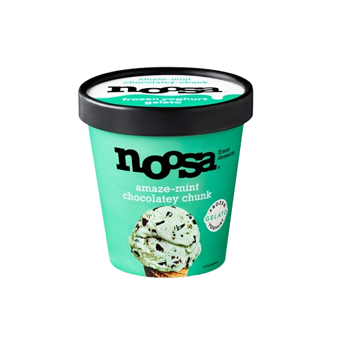 Noosa Yogurt Amaze-Mint Chocolatey Chunk Frozen Yoghurt Gelato