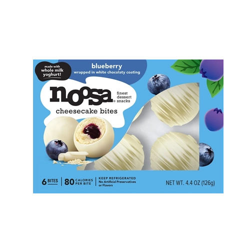 Noosa Yogurt Blueberry Cheesecake Bites