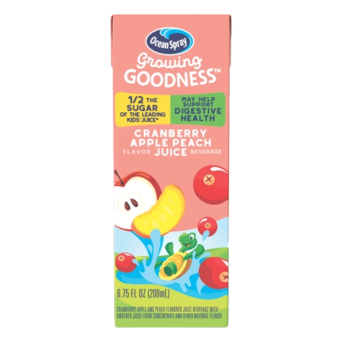 Ocean Spray  Growing Goodness™ Cranberry Apple Peach Flavor