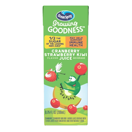 Ocean Spray  Growing Goodness™ Cranberry Strawberry Kiwi Flavor