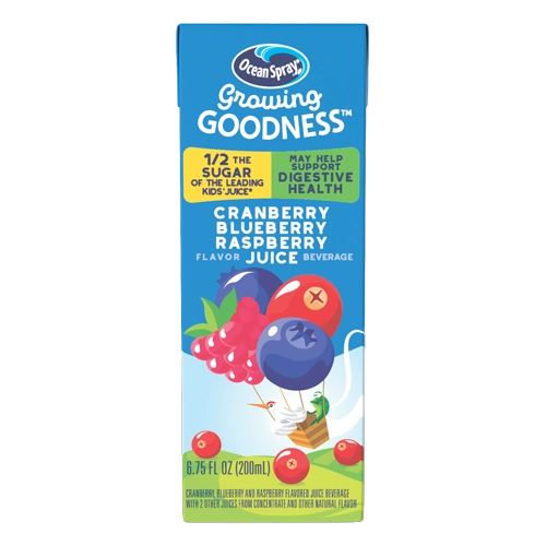 Ocean Spray  Growing Goodness™ Cranberry Blueberry Raspberry Flavor