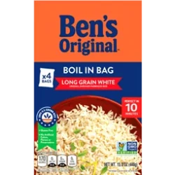 Ben's Original  Boil-In-Bag Long Grain White Rice