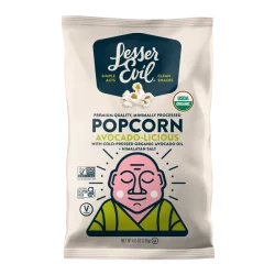 Lesser Evil Organic Popcorn Avocado-licious