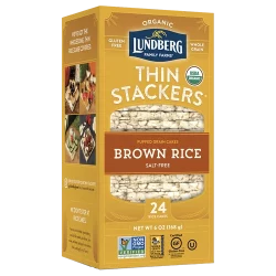 Lundberg Family Farms Organic Thin Stackers® - Salt-free